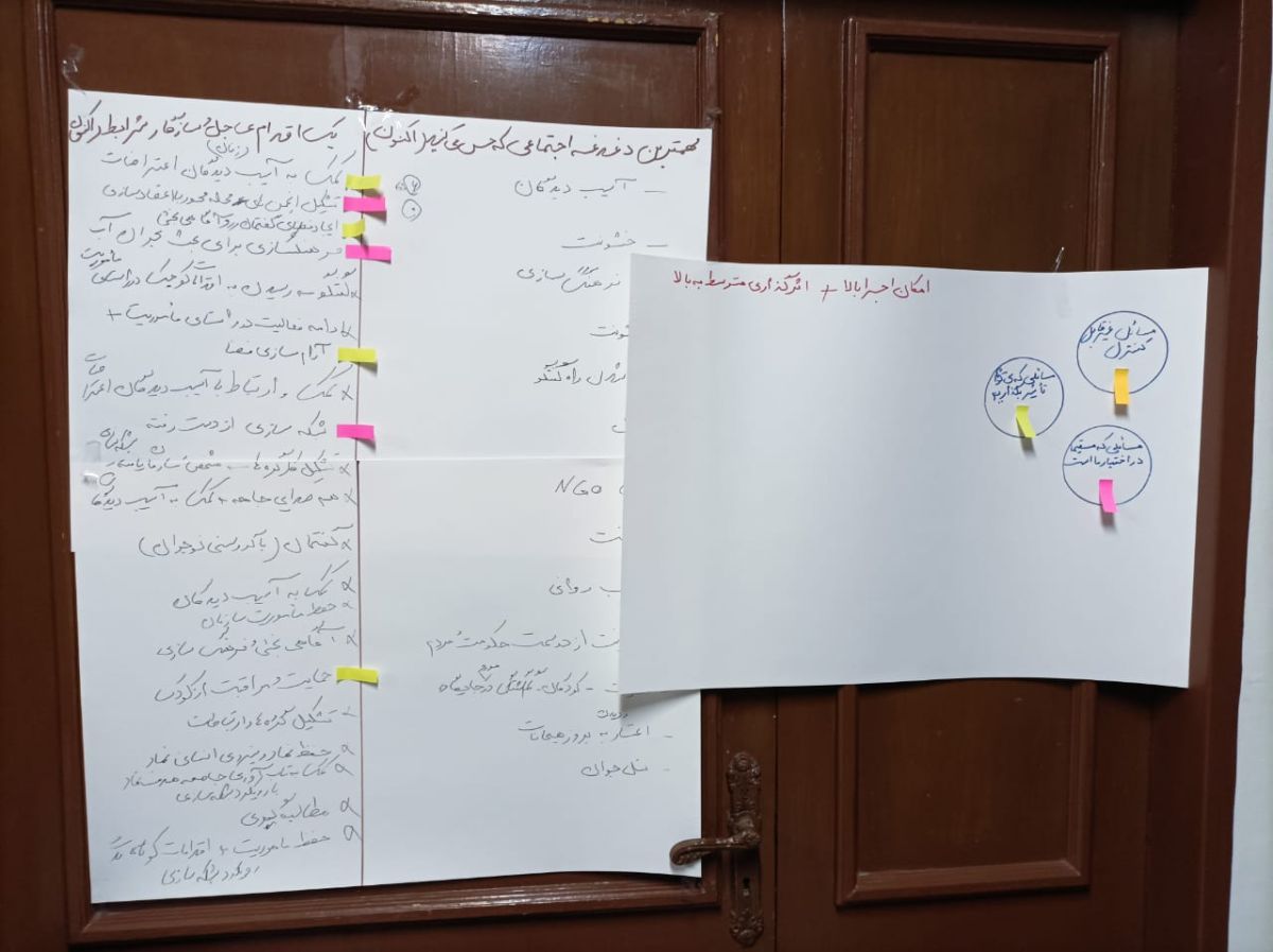 برگزاری نشست هم‌اندیشی فعالان اجتماعی و سازمان‌های مردم‌نهاد به همت مؤسسه زنان - گالری تصاویر